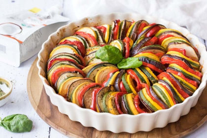 روش پخت راتاتوی برای گیاه خواران